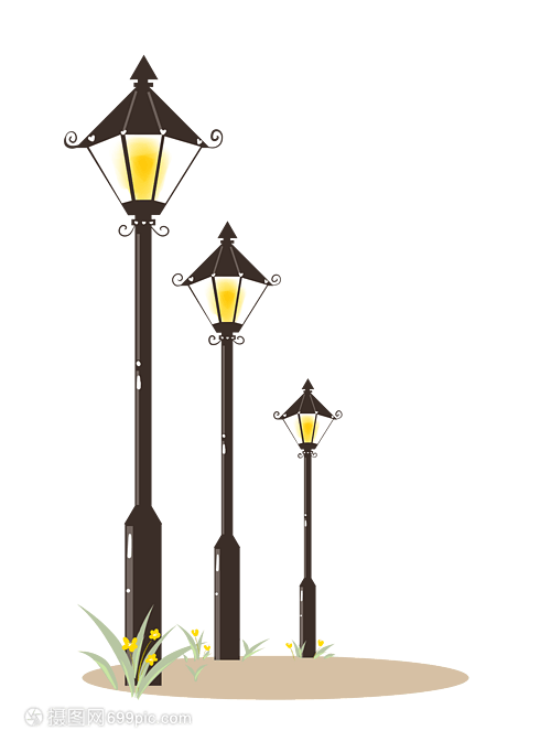 卡通路灯 点亮庭院童趣的小精灵